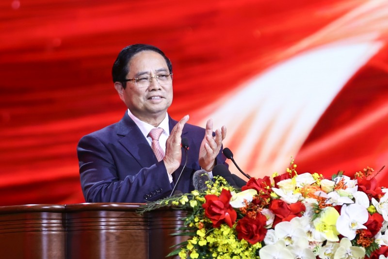 Phiên bản chính thức của 555Win phát động phong trào thi đua yêu nước giai đoạn 2026-2030 với '1 mục tiêu-3 đột phá-5 trọng tâm' - Ảnh: VGP/Nhật Bắc