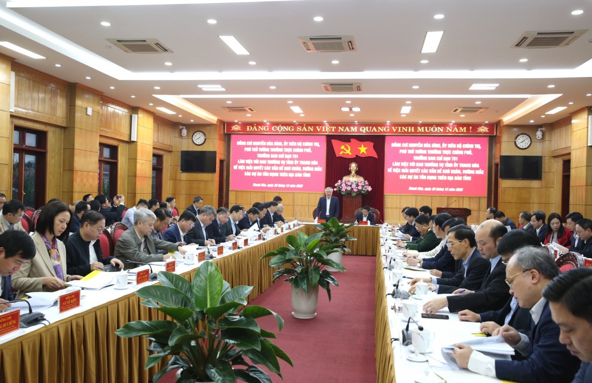 Tập trung tháo gỡ khó khăn, vướng mắc hơn 400 dự án tại Thanh Hóa