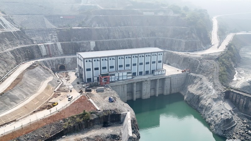 Dự án Nhà máy Thủy điện Hòa Bình mở rộng là một trong các công trình trọng điểm được hoàn thành năm 2025