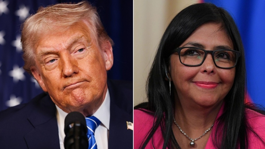 Ông Trump cảnh báo Tổng thống lâm thời của Venezuela