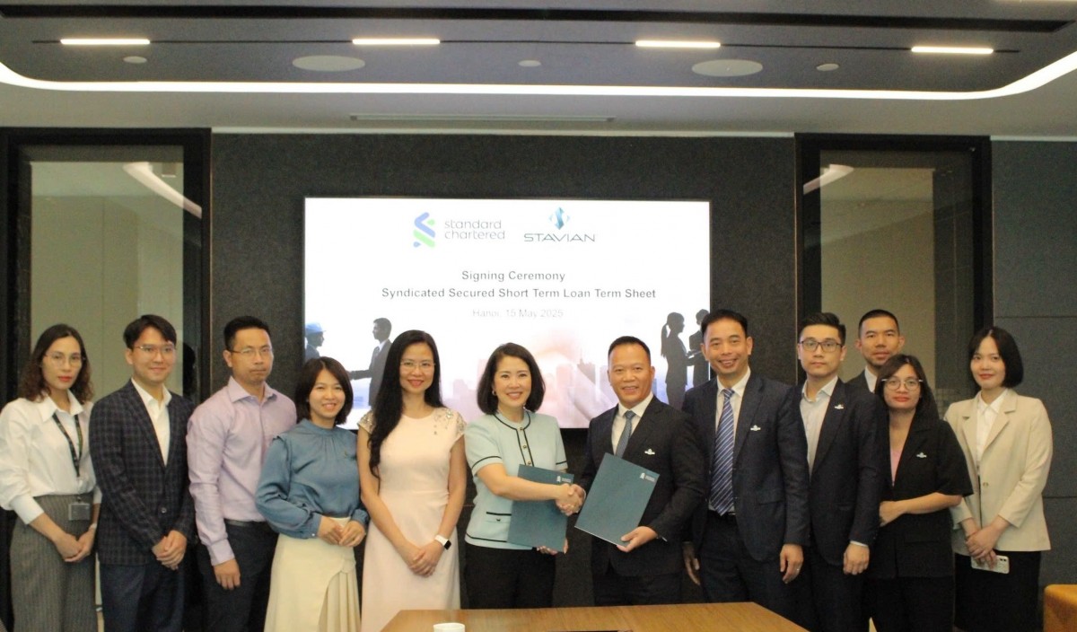 Standard Chartered thu xếp khoản vay hợp vốn 70 triệu USD cho Stavian Hóa chất