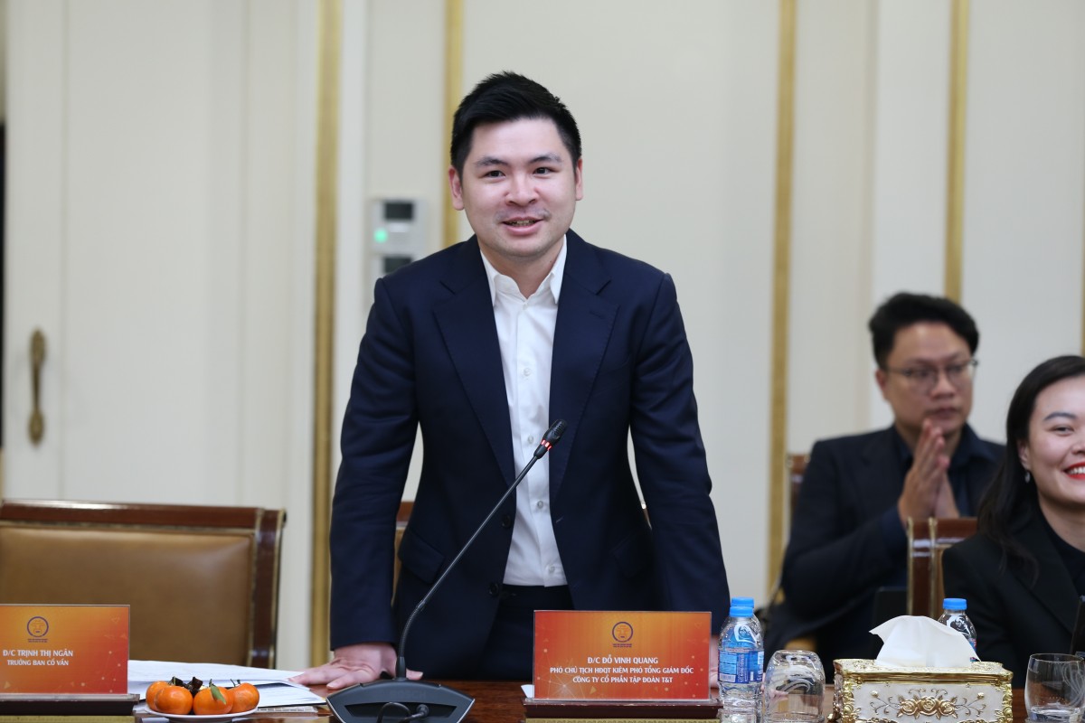 Phó Chủ tịch T&T Group Đỗ Vinh Quang làm Phó Chủ tịch HANOISME