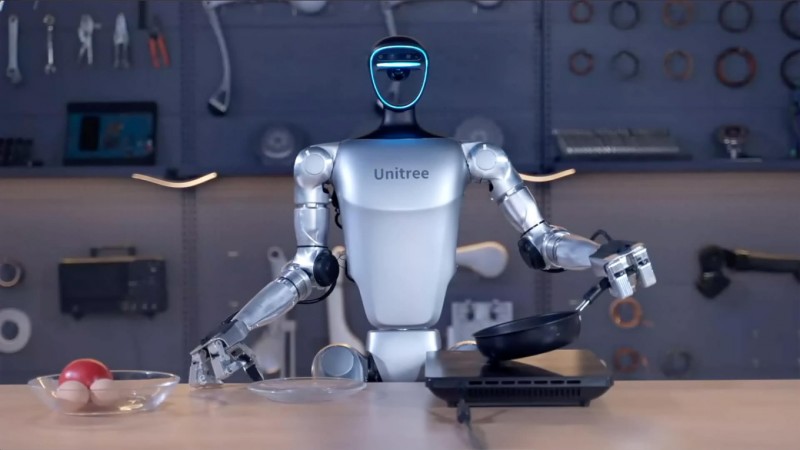 Robot hình người Unitree G1. Ảnh: Unitree Robotics