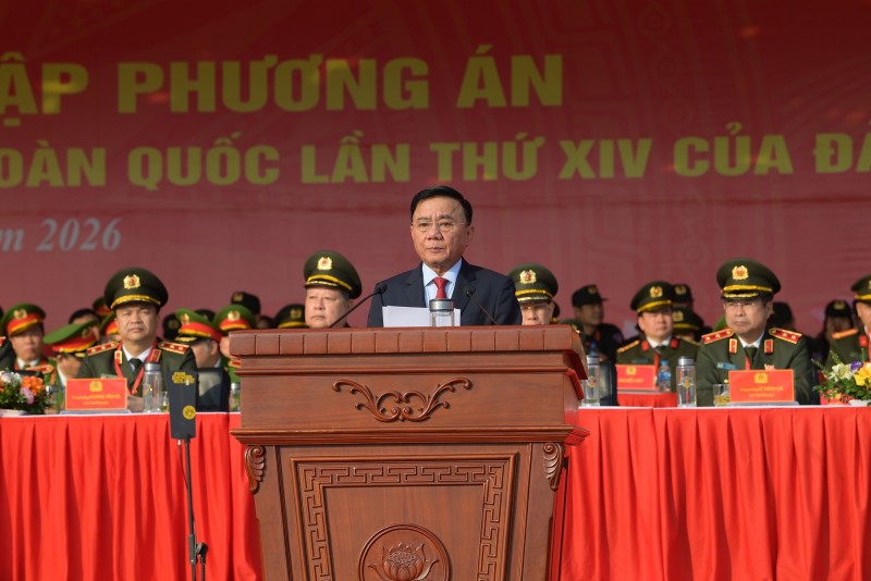 Bộ Công an xuất quân bảo đảm an ninh, trật tự Đại hội Đảng lần thứ XIV