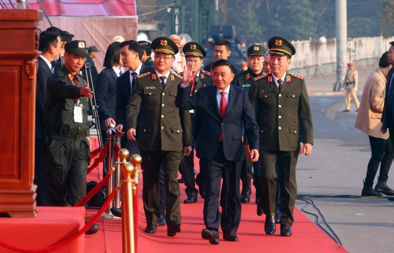 Bộ Công an xuất quân bảo đảm an ninh, trật tự Đại hội Đảng lần thứ XIV