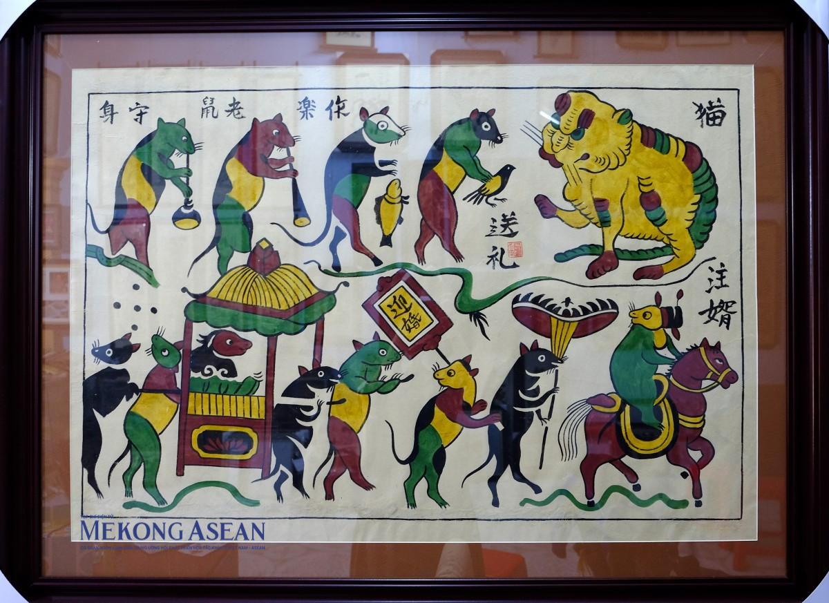 Nghề làm tranh dân gian Đông Hồ trở thành di sản thứ 17 của Việt Nam được UNESCO ghi danh. Ảnh: Thảo Ngân - 555win Login.