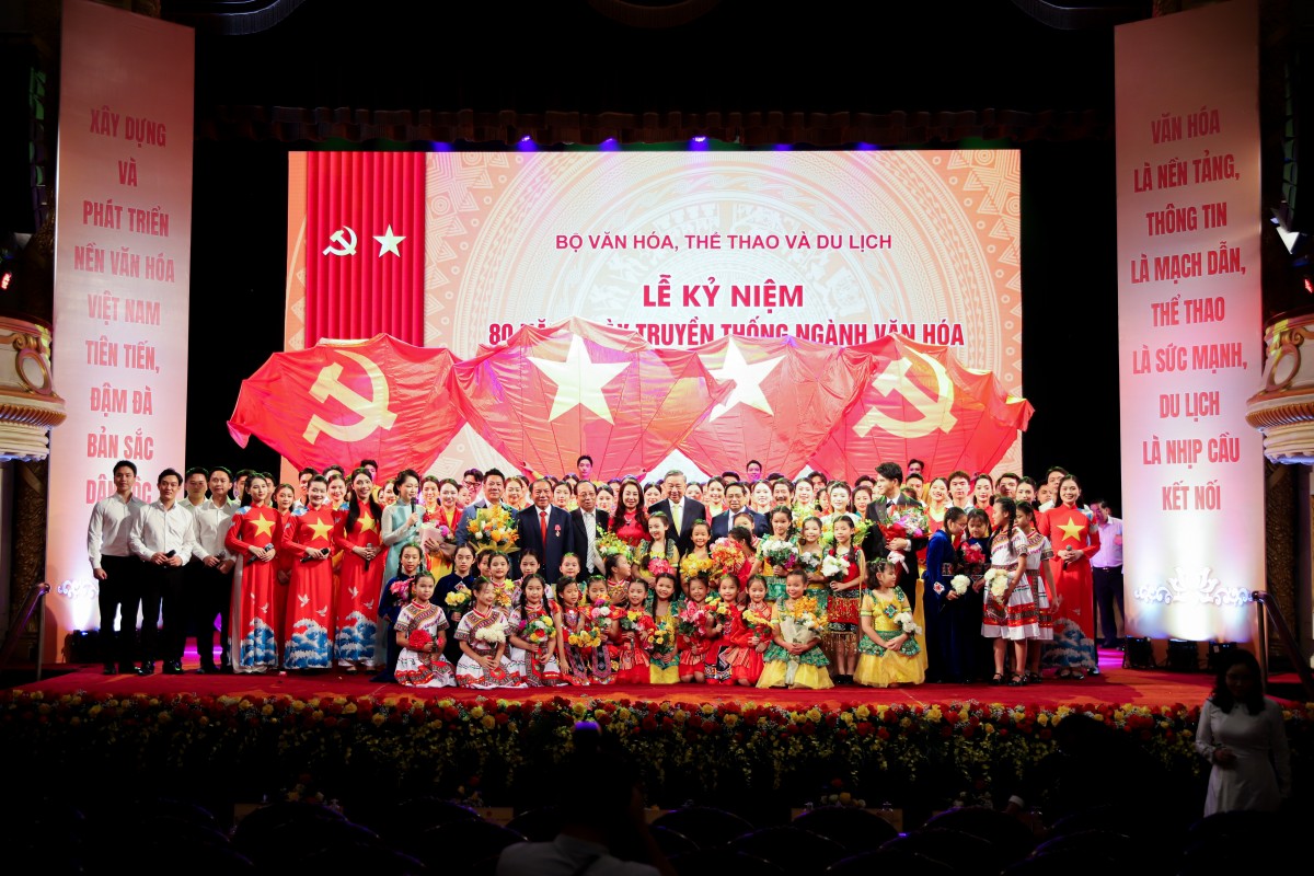 Tổng Bí thư Tô Lâm đã về dự và phát biểu chỉ đạo tại Lễ kỷ niệm 80 năm Ngày thành lập Ngành