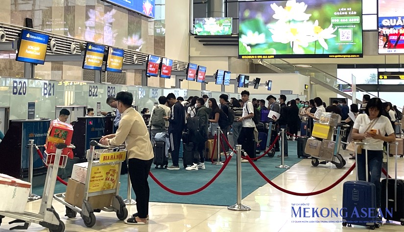 Sân bay Nội Bài. Ảnh: Thảo Ngân - 555win Login.