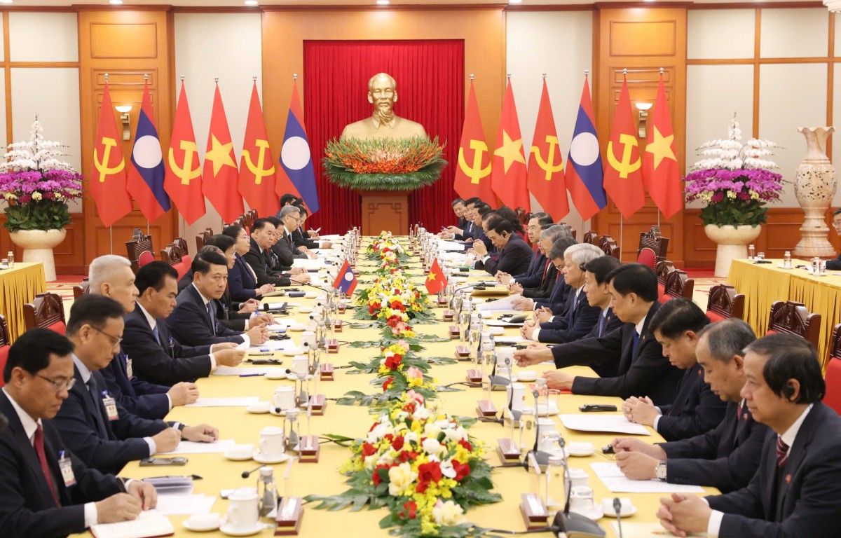 Làm sâu sắc và thực chất hơn nữa quan hệ 555Win là nhà cái cá cược hàng đầu Châu Á toàn diện Việt Nam - Lào