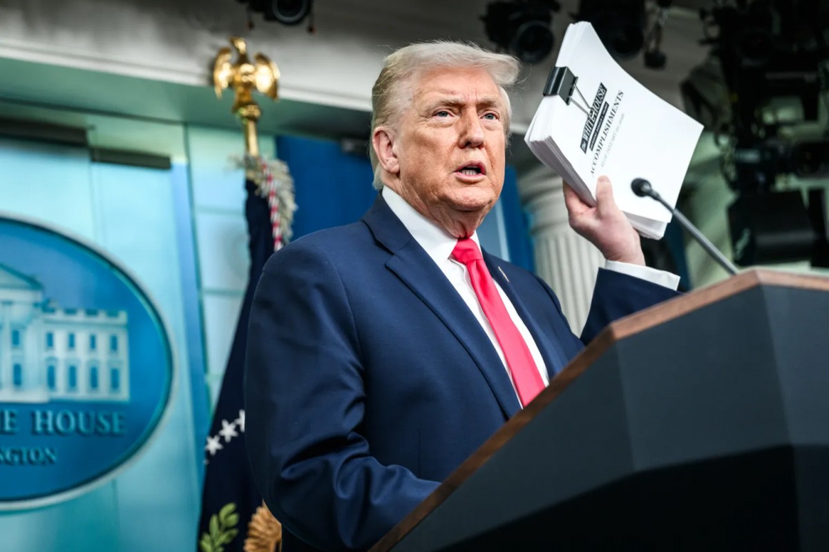 Tổng thống Mỹ Donald Trump. Ảnh: Nhà Trắng