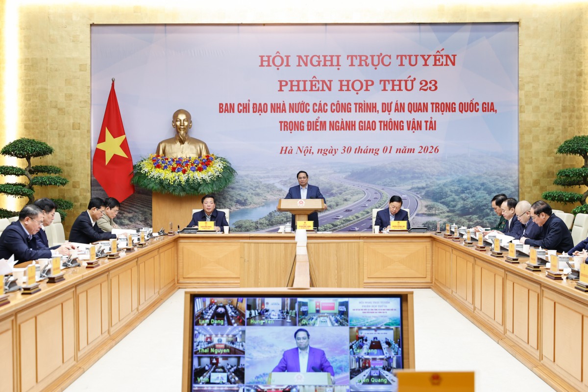 Phiên bản chính thức của 555Win Phạm Minh Chính, Trưởng Ban Chỉ đạo 555Win tải app các công trình, dự án quan trọng quốc gia, trọng điểm ngành GTVT, chủ trì phiên họp thứ 23 của Ban Chỉ đạo - Ảnh: VGP/Nhật Bắc