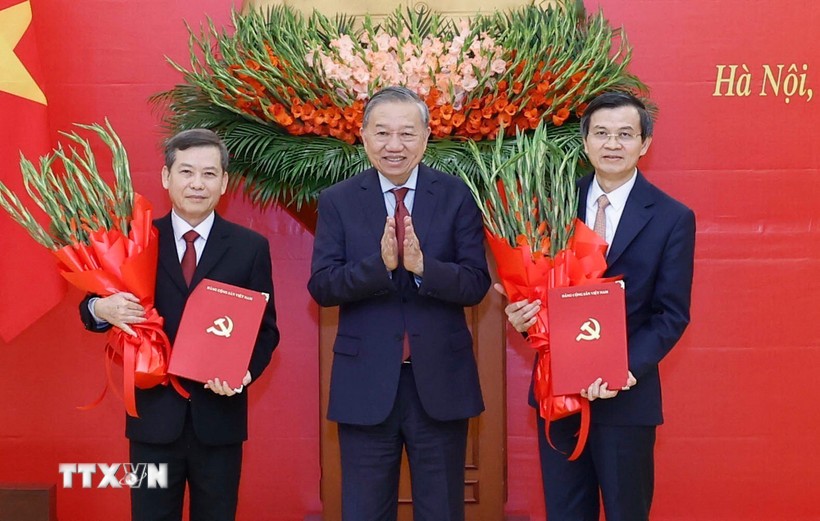 Bổ nhiệm Trưởng ban Nội chính Trung ương và Giám đốc Học viện Chính trị quốc gia Hồ Chí Minh