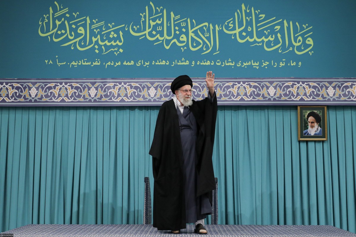 Lãnh tụ Tối cao Iran Ali Khamenei. Ảnh: X/@khamenei_ir