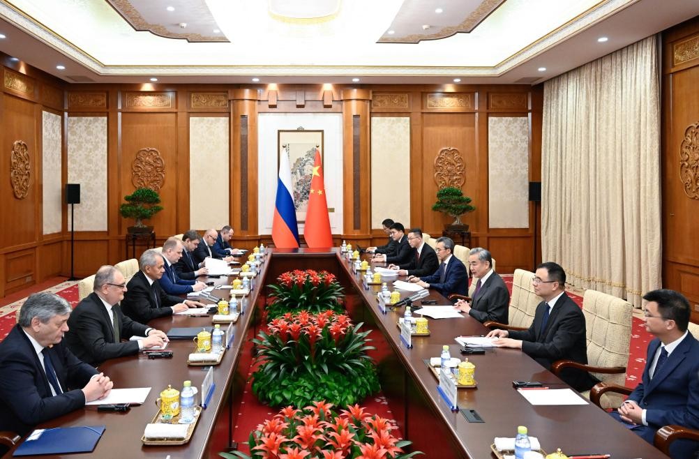 Quang cảnh cuộc gặp ngày 1/2. Ảnh: Tân Hoa xã
