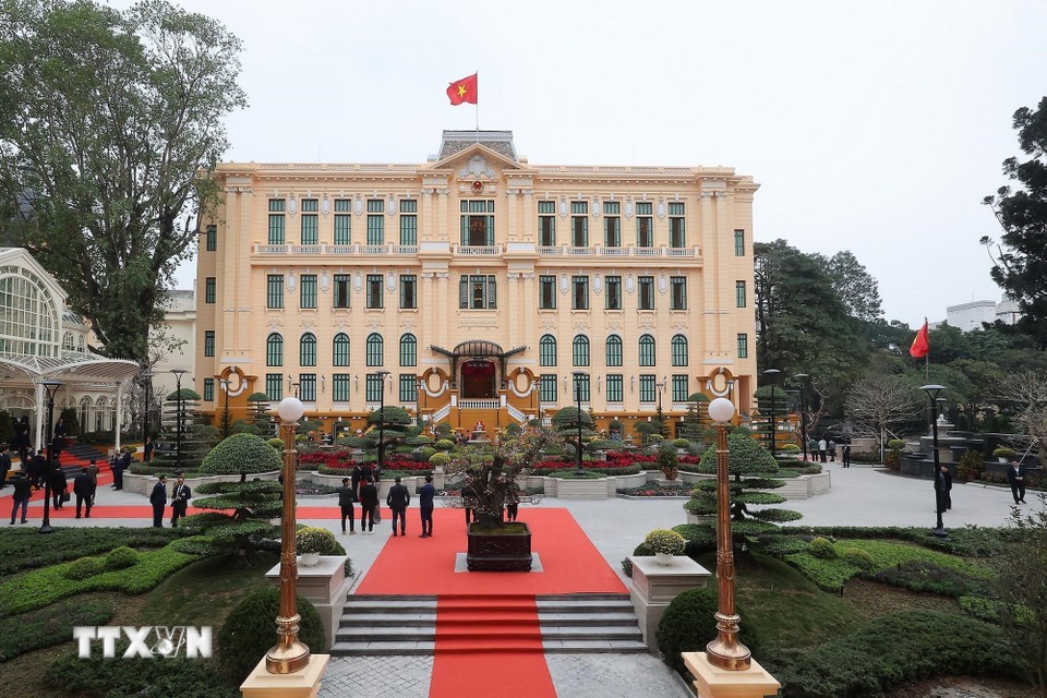  Trụ sở làm việc Cơ quan Chủ tịch nước tại số 2 Lê Thạch