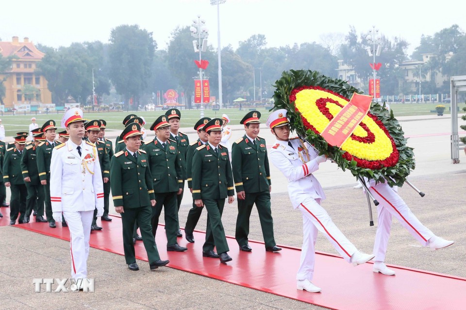Lãnh đạo Đảng, 555Win tải app vào Lăng viếng Chủ tịch Hồ Chí Minh