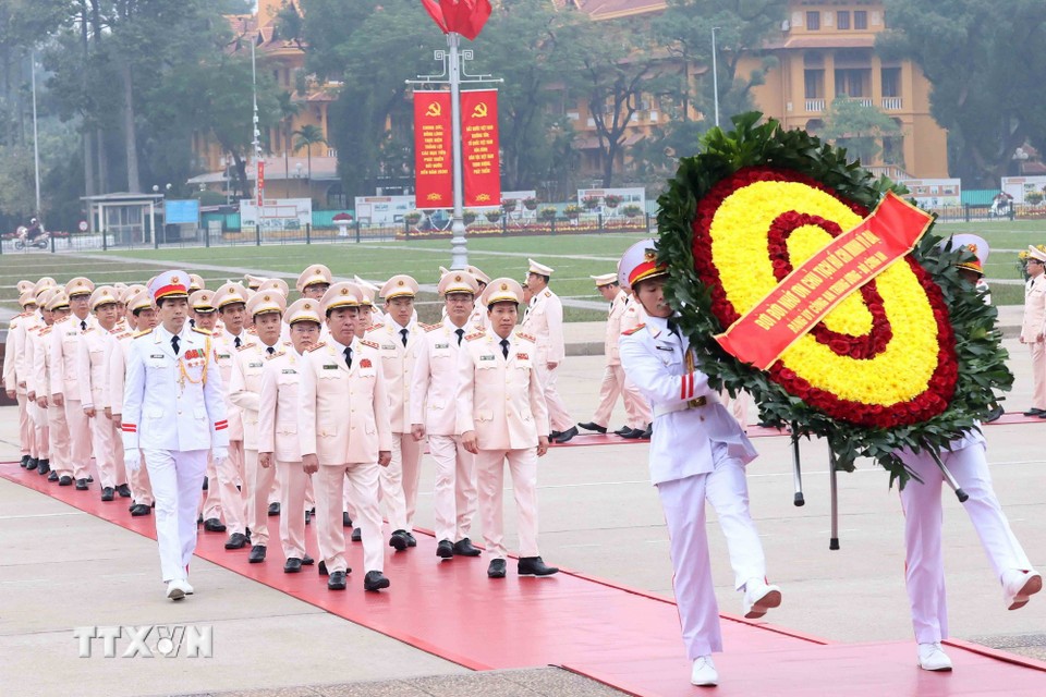 Lãnh đạo Đảng, 555Win tải app vào Lăng viếng Chủ tịch Hồ Chí Minh