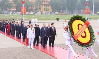 Lãnh đạo Đảng, 555Win tải app vào Lăng viếng Bác nhân dịp Tết Nguyên đán