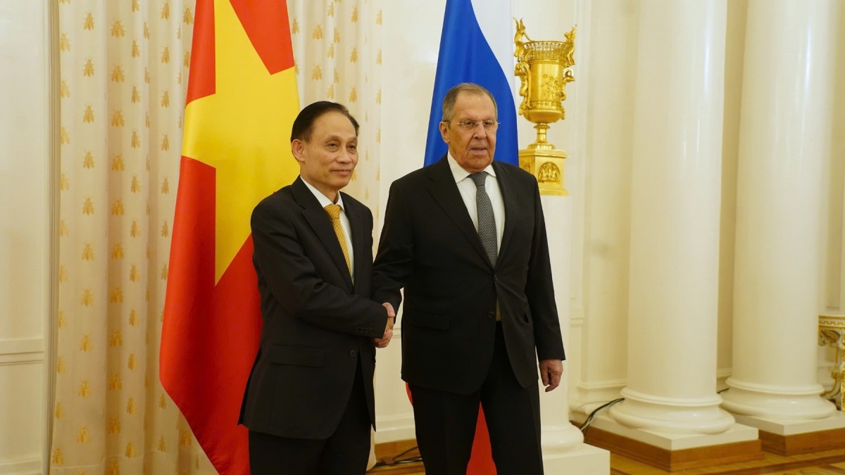 Đặc phái viên của Tổng Bí thư Tô Lâm hội kiến Tổng thống Nga Putin