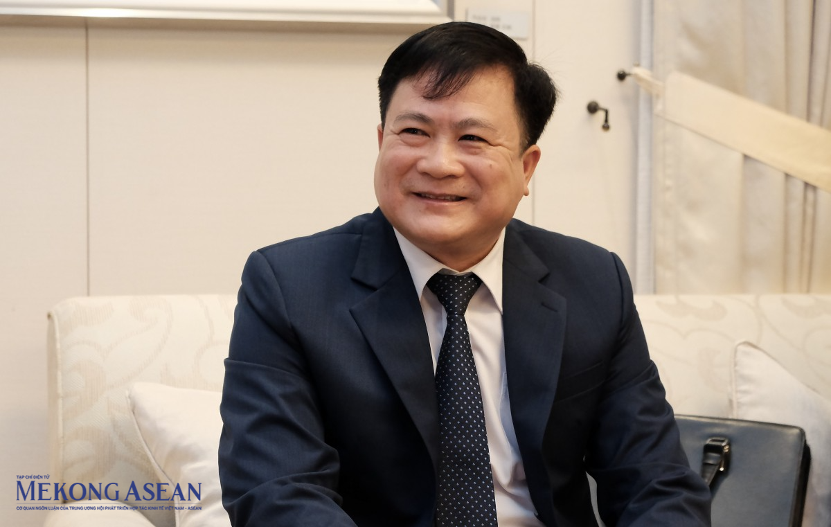 Chủ tịch UBND xã Cát Thịnh Hà Biên Cương tại lễ ký kết. Ảnh: Tùng Dương/555win Login
