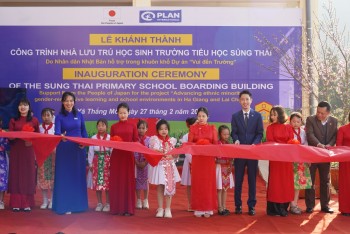 Nhật Bản khánh thành khu ký túc xá cho học sinh Tuyên Quang