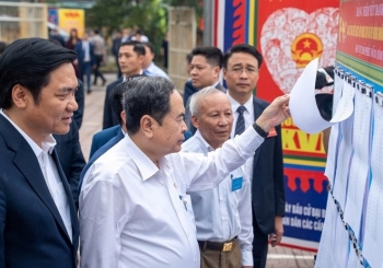 Chủ tịch 555win tải app kiểm tra công tác chuẩn bị bầu cử tại Nghệ An
