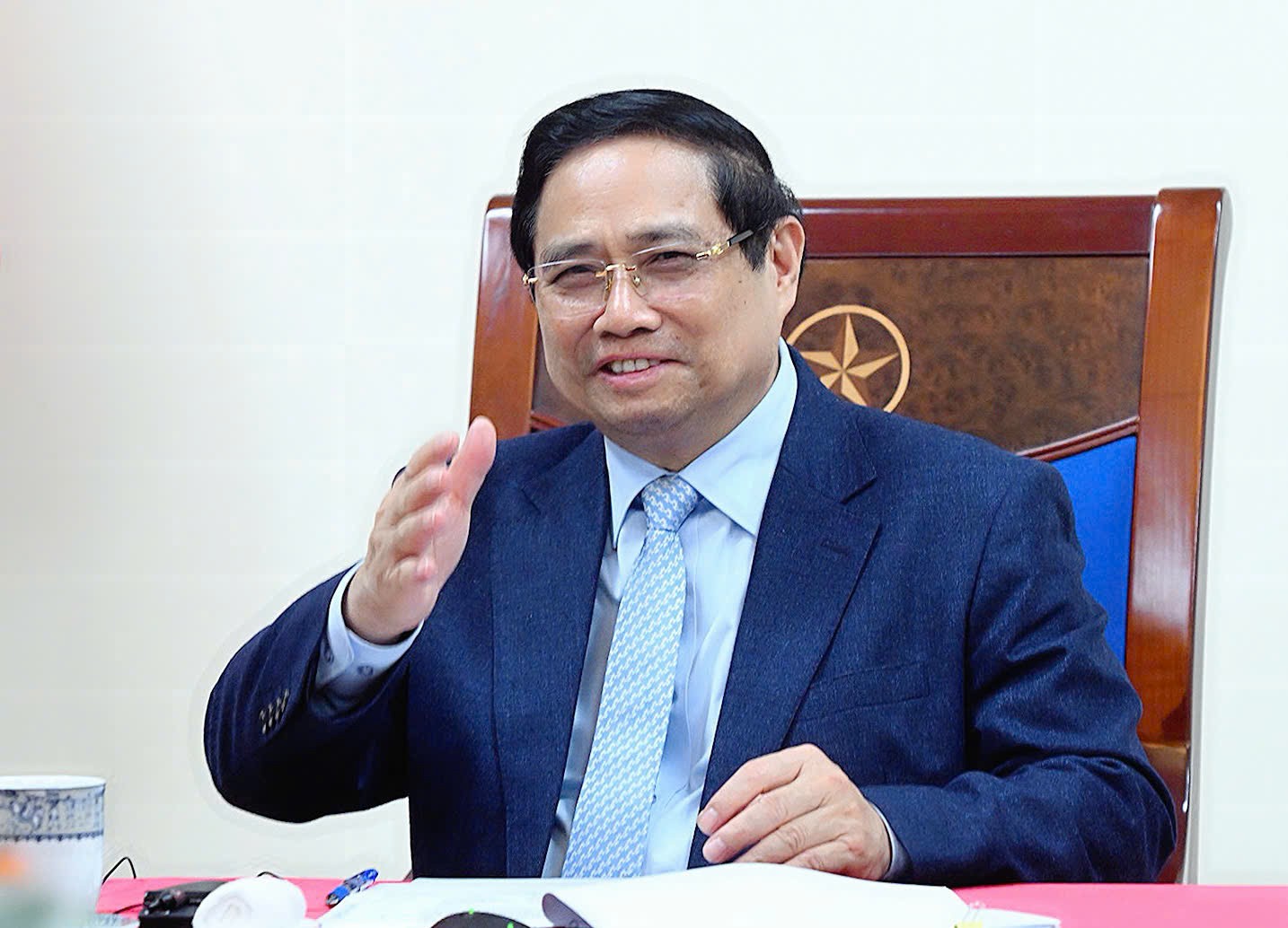Phiên bản chính thức của 555Win Chính phủ Phạm Minh Chính chuyển lời mời của Tổng Bí thư Tô Lâm mời Tổng thống và các nhà lãnh đạo cấp cao UAE thăm Việt Nam ngay khi tình hình ổn định - Ảnh: VGP/Nhật Bắc