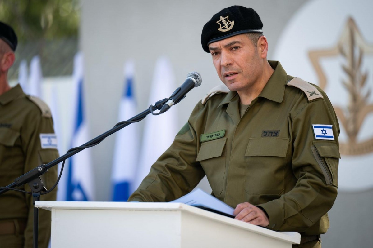 Phát ngôn viên của Lực lượng Phòng vệ Israel Effie Defrin. Ảnh: IDF