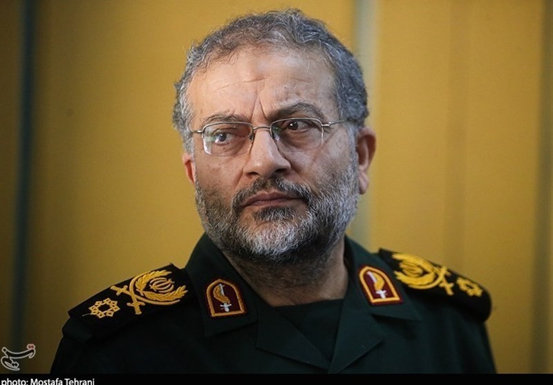 Chỉ huy lực lượng Basij Gholamreza Soleimani. Ảnh: Tasnim