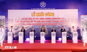Hà Nội khởi công 3 đoạn tuyến thuộc đường Vành đai 2,5