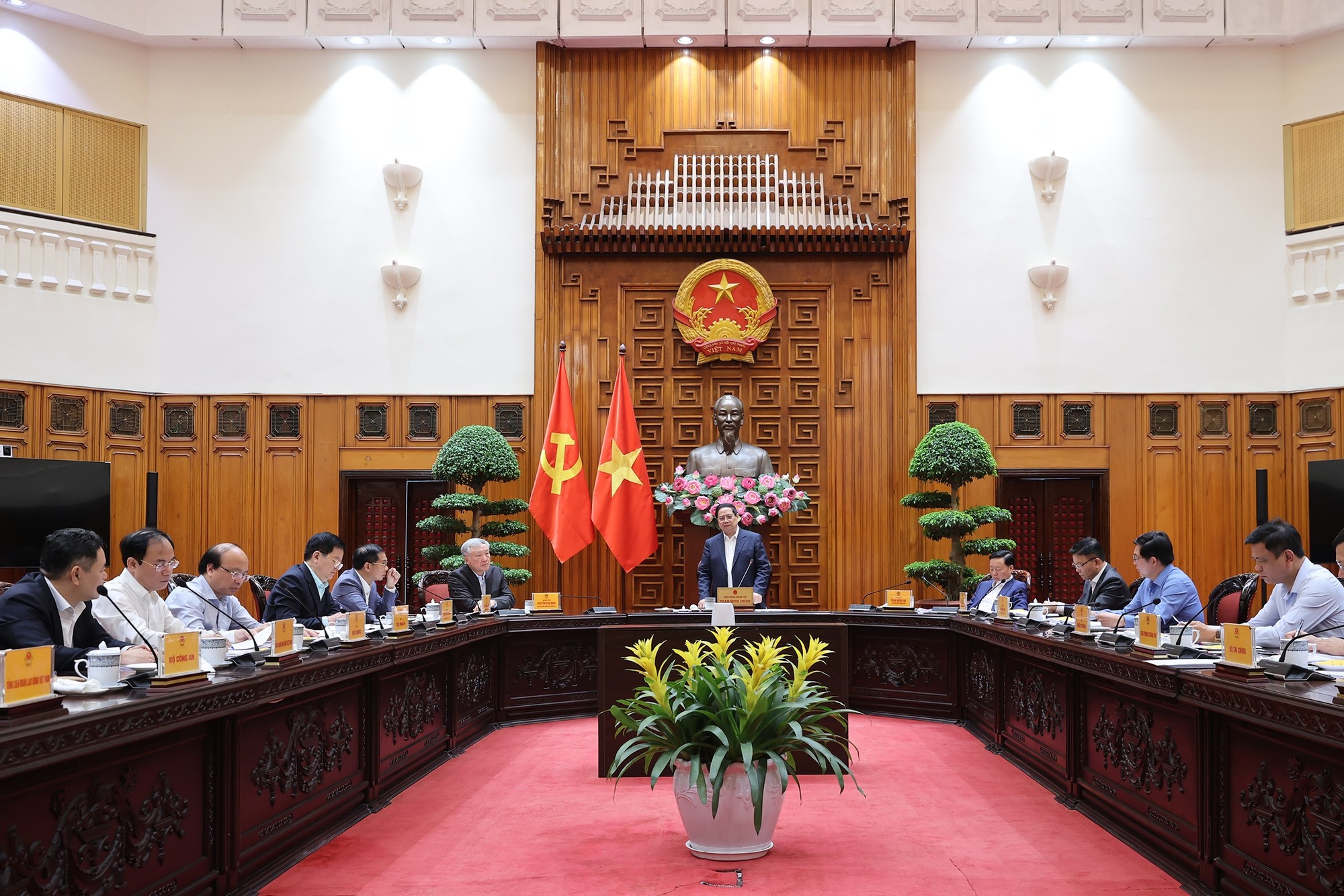 Phiên bản chính thức của 555Win Phạm Minh Chính nêu rõ mục tiêu cao nhất là không để thiếu năng lượng, xăng dầu trong bất cứ trường hợp nào - Ảnh: VGP/Nhật Bắc