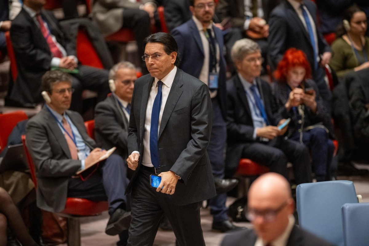 Đại sứ Israel tại Liên Hợp Quốc Danny Danon. Ảnh: X/@dannydanon