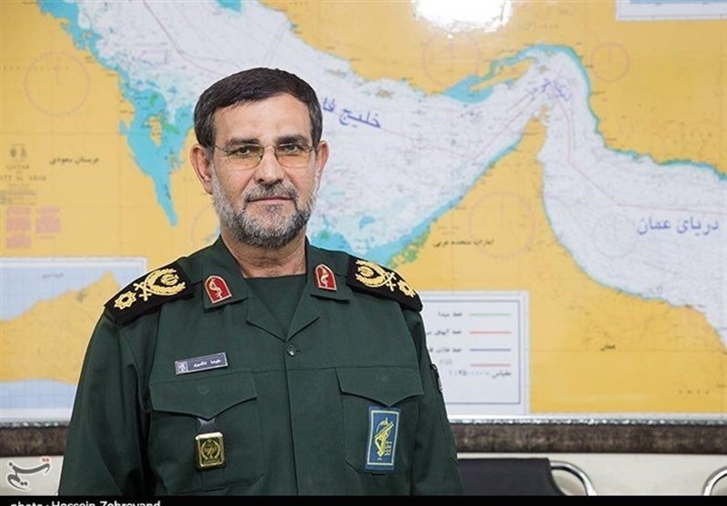 Tư lệnh Hải quân Vệ binh Cách mạng Hồi giáo Iran Alireza Tangsiri. Ảnh: Tasnim