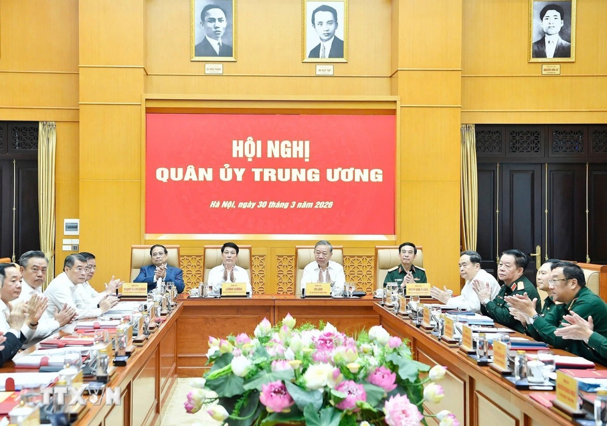 Tổng Bí thư Tô Lâm chủ trì Hội nghị Quân ủy Trung ương