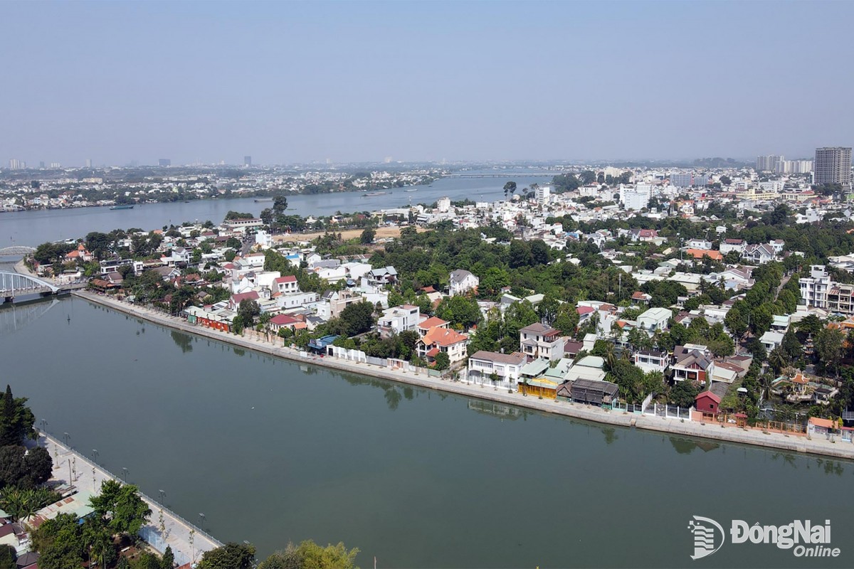 Một góc phường Trấn Biên, đô thị trung tâm của Đồng Nai. Ảnh: 