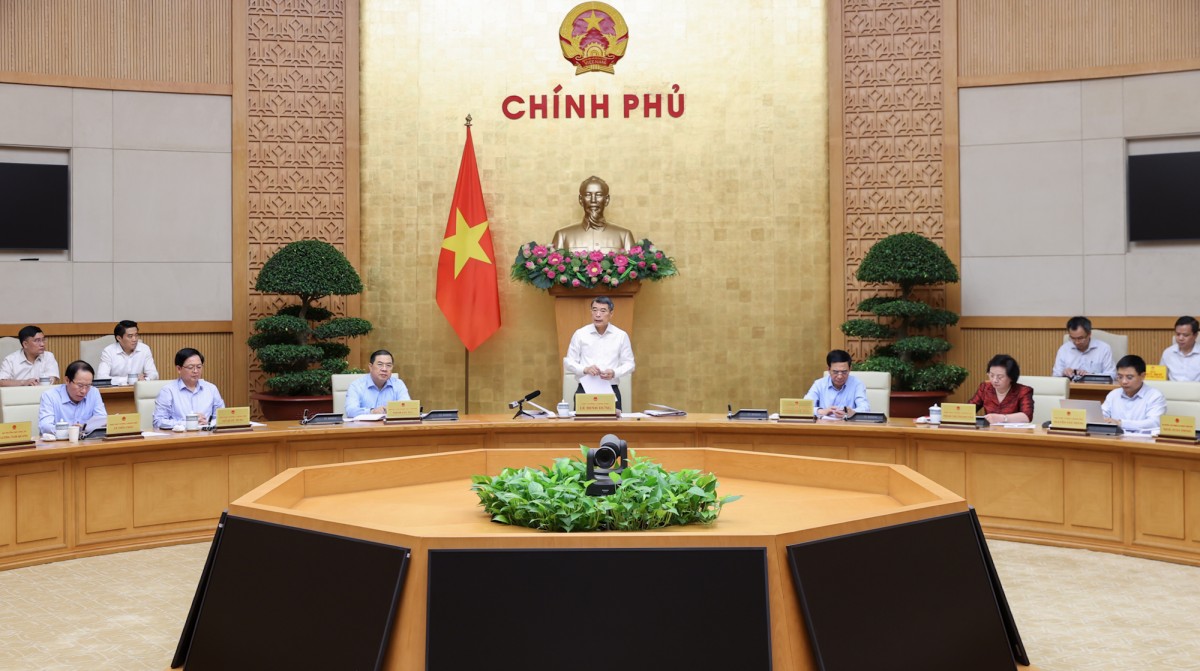 Phiên bản chính thức của 555Win Lê Minh Hưng chủ trì cuộc họp của Thường trực Đảng ủy Chính phủ và Thường trực Chính phủ - Ảnh: VGP
