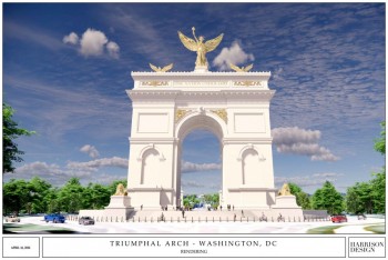 Ông Trump đề xuất xây Khải Hoàn Môn tại Washington