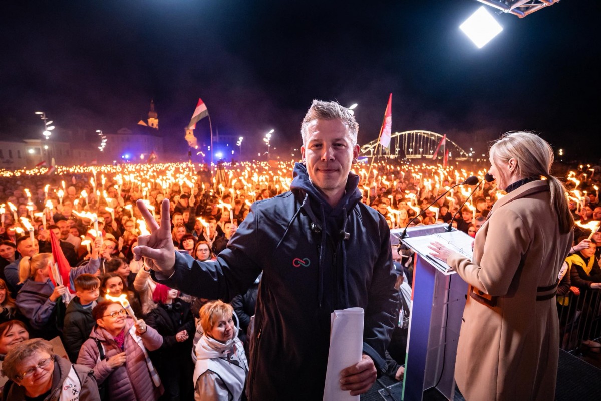 Ông Peter Magyar. Ảnh: X/@magyarpeterMP