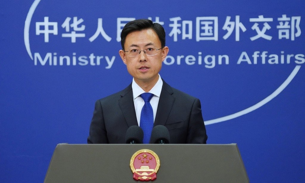 Phát ngôn viên Bộ Ngoại giao Trung Quốc Quách Gia Khôn. Ảnh: Global Times
