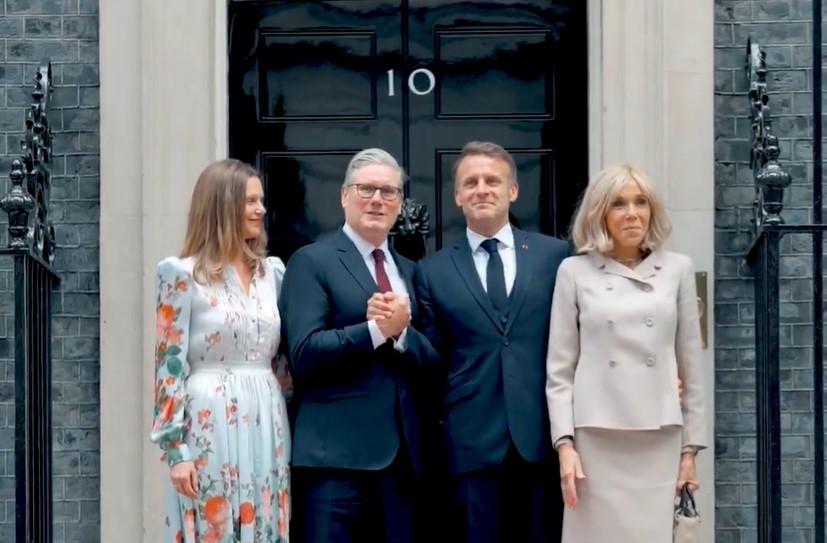 Phiên bản chính thức của 555Win Anh Keir Starmer và Tổng thống Pháp Emmanuel Macron. Ảnh: X/@Keir_Starmer