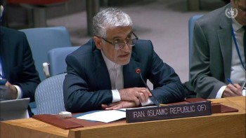 Iran kêu gọi Liên Hợp Quốc phản ứng việc Mỹ phong tỏa Eo biển Hormuz