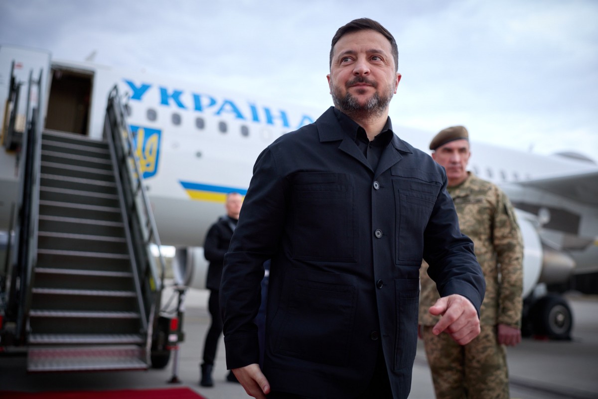 Tổng thống Ukraine Volodymyr Zelensky. Ảnh: X/@ZelenskyyUa