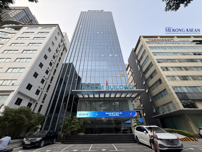 Trụ sở CTCP Công nghệ - Link Tải 555win Elcom nằm tại ngõ 15 Duy Tân, Hà Nội. Ảnh: Elcom.