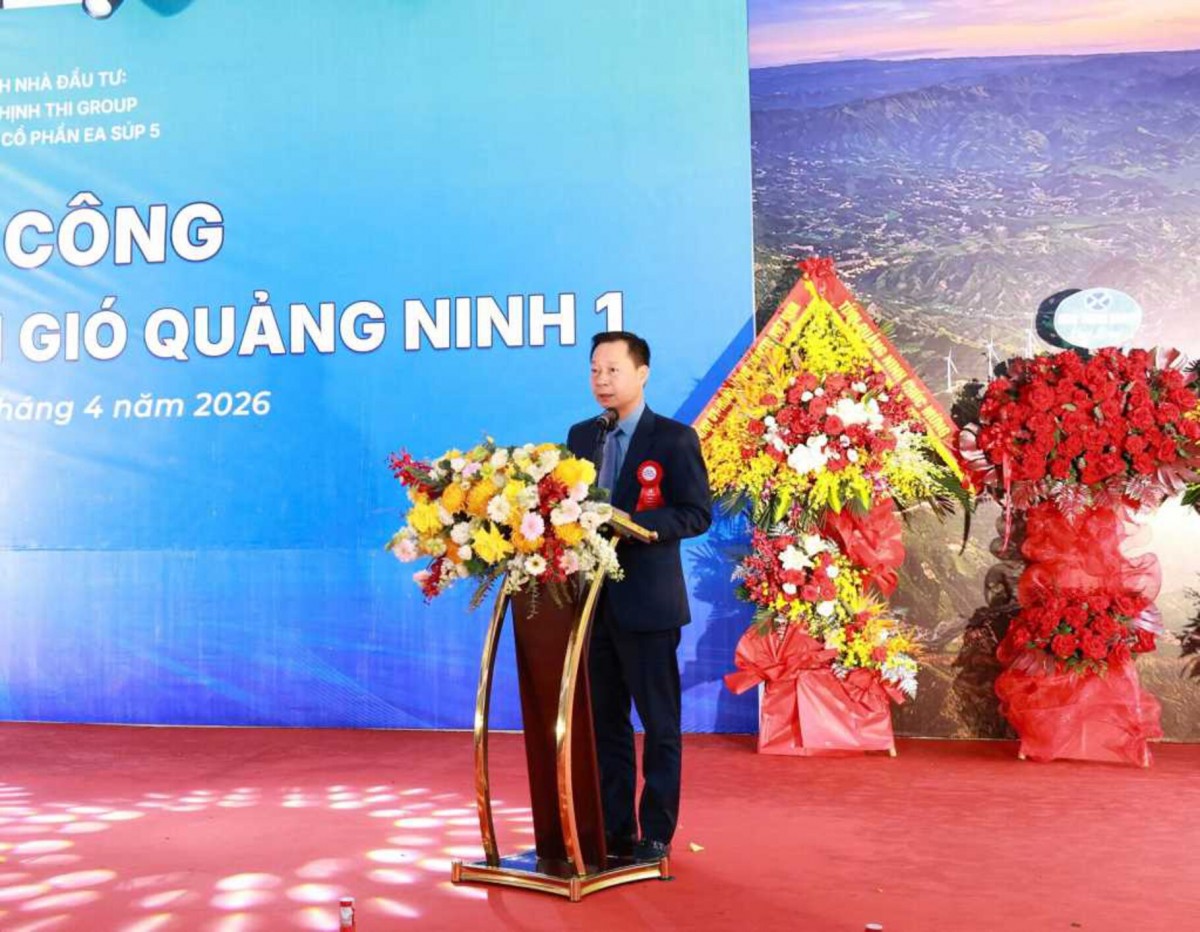Quảng Ninh khởi công dự án điện gió đầu tiên