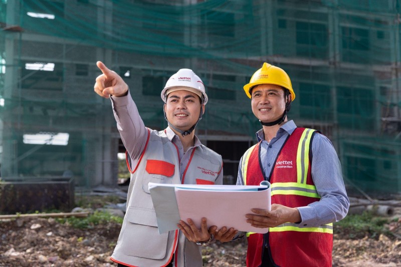 Ảnh: Viettel Construction.