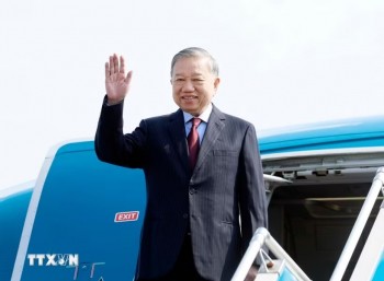 Tổng Bí thư, Chủ tịch nước Tô Lâm lên đường thăm Ấn Độ