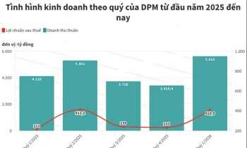 Hưởng lợi từ giá phân bón, DPM lãi lớn quý đầu năm