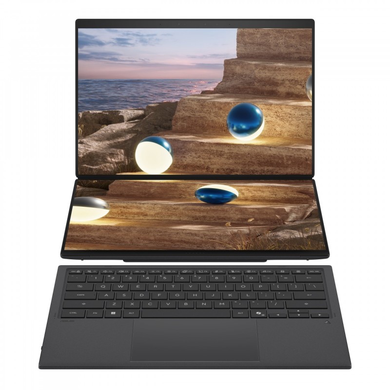 Laptop hai màn hình Zenbook DUO (2026) của ASUS giành giải Vàng iF Design Award