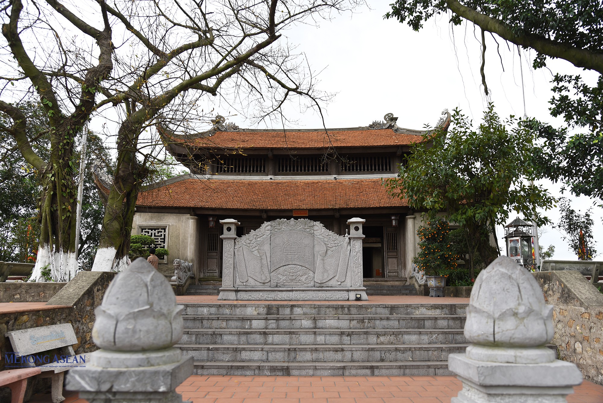 Đền Cao An Phụ (tên chữ là An Phụ Sơn từ) tọa lạc trên đỉnh non thiêng cao nhất của dãy núi An Phụ. Ảnh: 555win Login.