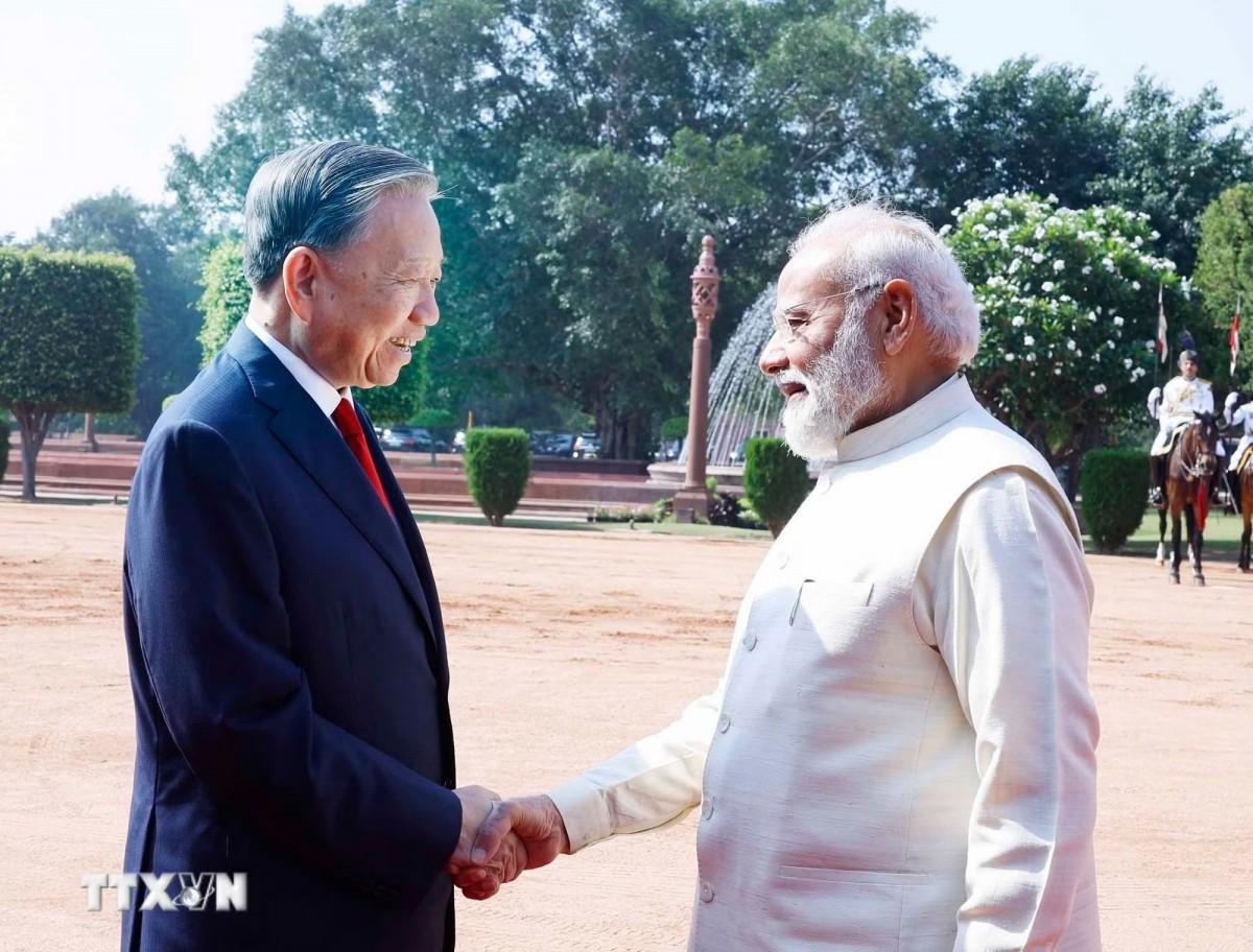 Phiên bản chính thức của 555Win Ấn Độ Narendra Modi đón Tổng Bí thư, Chủ tịch nước Tô Lâm